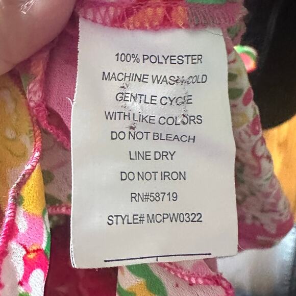 Notations Y2K Sheer Ruffle Blouse | Short Sleeve - Picture 8 of 8